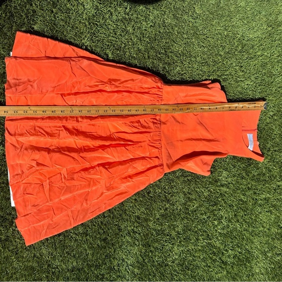 Amanda Uprichard Dress Orange Small - Picture 2 of 5